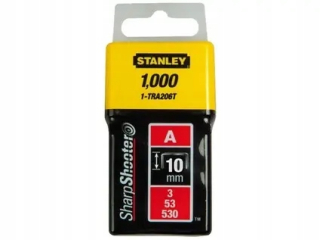 Stanley 10 mm typ typu A zošívačky (1 000 ks)