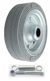 Kovové gumové koleso FI 140 mm 130 kg 31s set