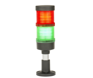 Regulátor - Stĺpová signálna veža LED GR + BUZZER - 12V