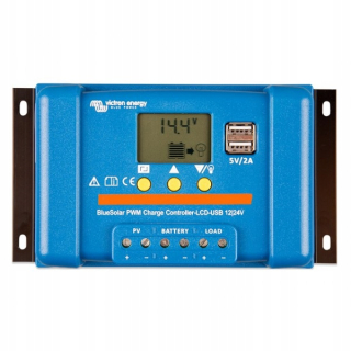 Victron PWM LCD a USB 12/24V 30A KRK Controller