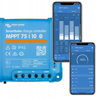 Inteligentný regulátor solárneho nabíjania MPPT 75V/10A