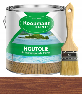 Impregnát na ochranu - Koopma Houtolie Drevená olejová, teaková teak