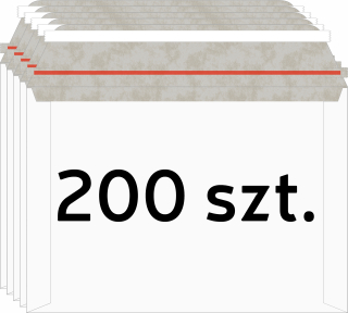 Obálky papierové - Kuriérska kartónová obálka A4/C4 324x229mm 200ks