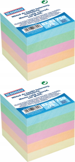 Donau Cube nekontinuálna 83x83x75mm zmes farieb x2