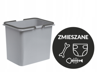 Kôš na smeti - Kôš na triedič odpadu pre 7L zásuvky na skrinku