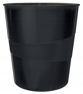 Kôš na smeti - Leitz recyklujte 15 l Black Darkbuit Bin