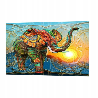 Crystal Stitch z domácej zníženej živice 40x50 cm