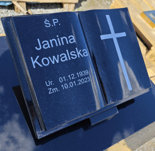 Grave Tombstone 50x40 cm + klin