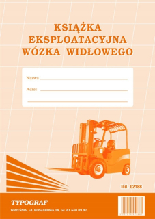 Prevádzkové kníhkolné vysokozdvižné vozíky Typický typograf A4