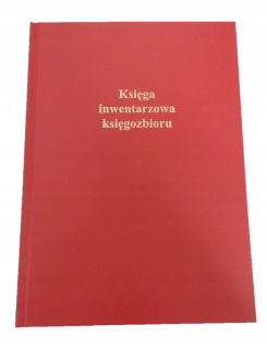 Červený inventár A4