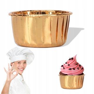 Šálky pre muffiny natáčania 50 ks.