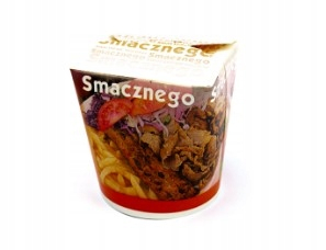 Boxy na jedlo a nápoje - Bucket Kebab Box Tasty 500 ml 50 ks