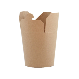 Boxy na jedlo a nápoje - PAPIER KEBAB Box KRAFT 500 ml 50 ks