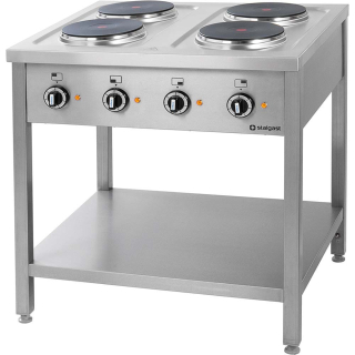 Nastaviteľný elektrický varič 5,2 kW 2 horáky