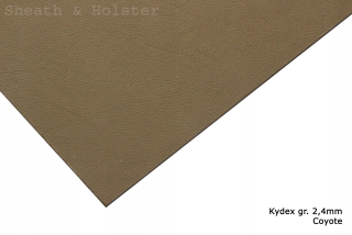 Kydex kojot, list ~ A4 210x300 mm hrubý 2,4 mm hrubý