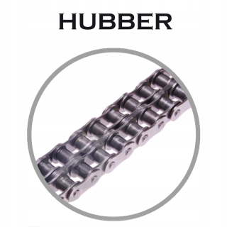 Valčekový reťazec 12b-2 3/4 '' 5 MB Hubber