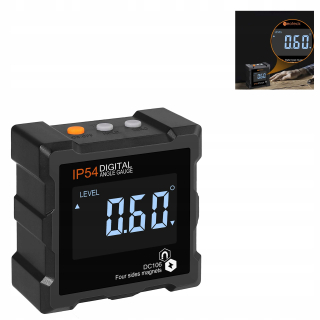 Uhlomer - LCD elektronický inklinometer IP54 presný 0-360 °