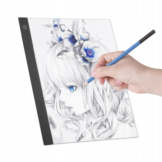 LED A3 Digitálna kreslená doska, komiks / náčrt