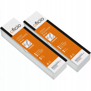 Black A4 15 mm/50ks Slip -up Strip