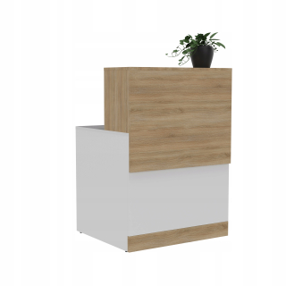 Recepčný pult - Post -receptívna čakárňa obchodu White Oak Sonoma