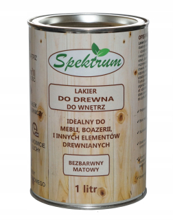 Lak - Drevené lakové spektrum bezfarebné matné 5l
