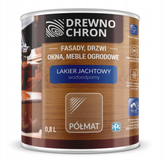 Lak - Jacht lak Drewnochron semi -matt 0,8 l