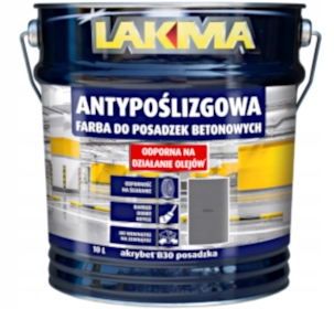 Farba - Lakma akrybet b30 betónová farba 10 l šedá