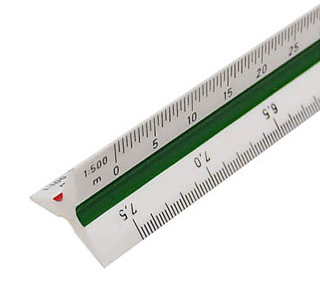 Leniar Scaller 30 cm 1: 100/200/250/300/400/500
