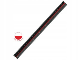 Leniarská stupnica 30 cm 1: 10-100/1: 20-200/1: 125 čierna