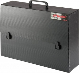 Leniarský priečinok pre kresby A3-G 430x305x55mm čierny