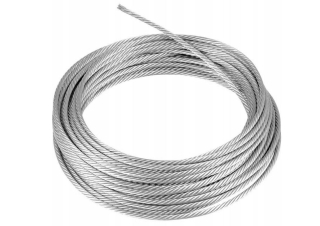 Lina lina ocele 3 mm 6x7 galvanizované 100 m