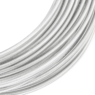 Lana oceľový kábel PVC 2/3 mm 6x7 40 MB