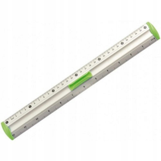 Hliníková línia 30 cm zelená rukoväť BL040-ZC TE