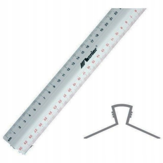 Hliníková línia 30 cm s rukoväťou 30161 Leniar