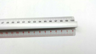 Leniarový hliníkový vládca s rukoväťou 100 cm