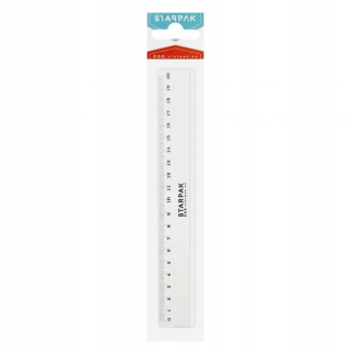 Pravítko plastové 20cm STARPAK 447743