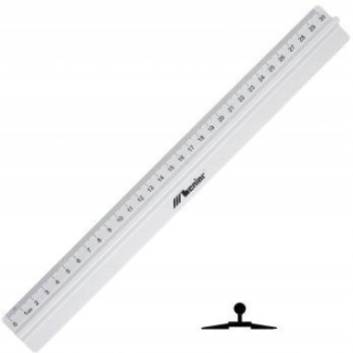 Linejka s rukoväťou 30 cm 30086 Leniar