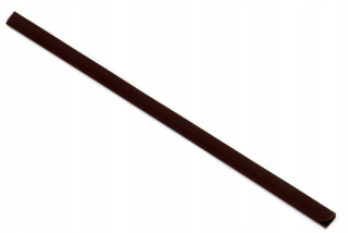 Pláre chrbta 4 mm 50 ks čierny