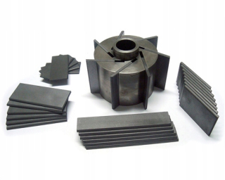 Graphite Blades Becker 90136701005 WN 124-196