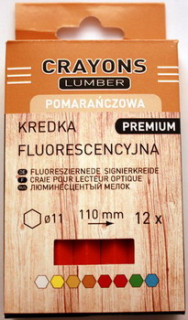 Lubrika kriedový fluorescenčný drevený pastelky ústne
