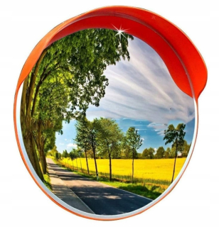 Dopravné zrkadlo - Convex Convex Mirror + rukoväť 60 cm