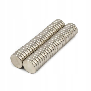 Magnety - Neodymium magnet pre MW 10x2 mm N38 50 dosiek 50 kusov