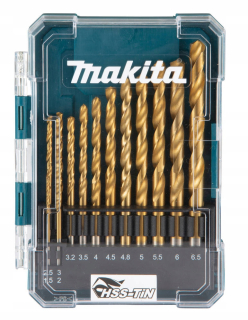 MAKITA D-72855 SADA VŔTAČOV KOV HSS-TiN 13ks.