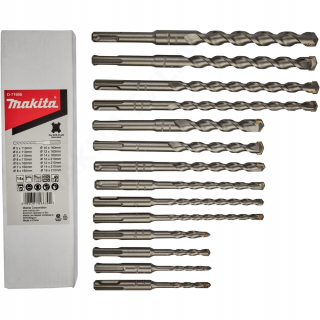 Makita - sada 14 ks SDS+ betónové vŕtačky