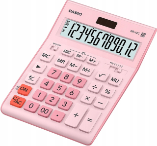 MAS24 Casio GR 12C-PK Desk Office Kalkulačka