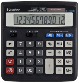MAS24 Vektor DK 209DM Desk Office Kalkulačka