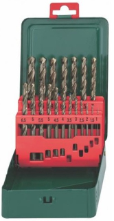 Metabo hss-g kovová vŕtačka 19ks set vŕtačka
