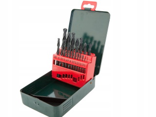 Metabo HSS-R Sada 19pc kovové vŕtačky
