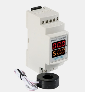 Merač Volttomierz Ampertomierz 200A DIN Rail