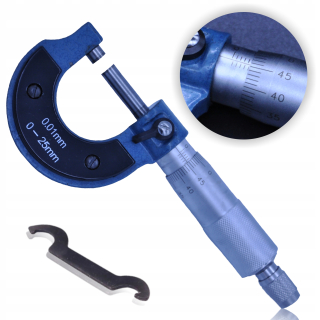 Mikrometer - Noniosa Externý mikrometer 0 ~ 25 0,01 mm vlákno